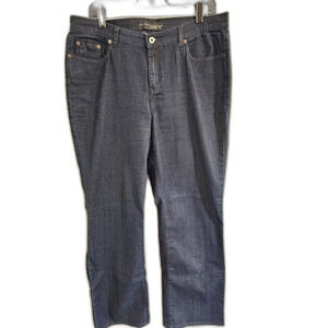 Venezia Women's Plus Size Bootcut Jeans - Dark Indigo - Size 16 Average